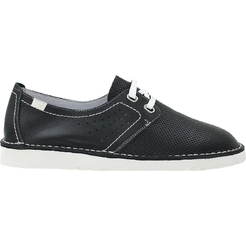 casual shoes for zip-up design-Casual shoes for relaxed days at home-Men's Sabrinas Dunas 9651 Black Leather