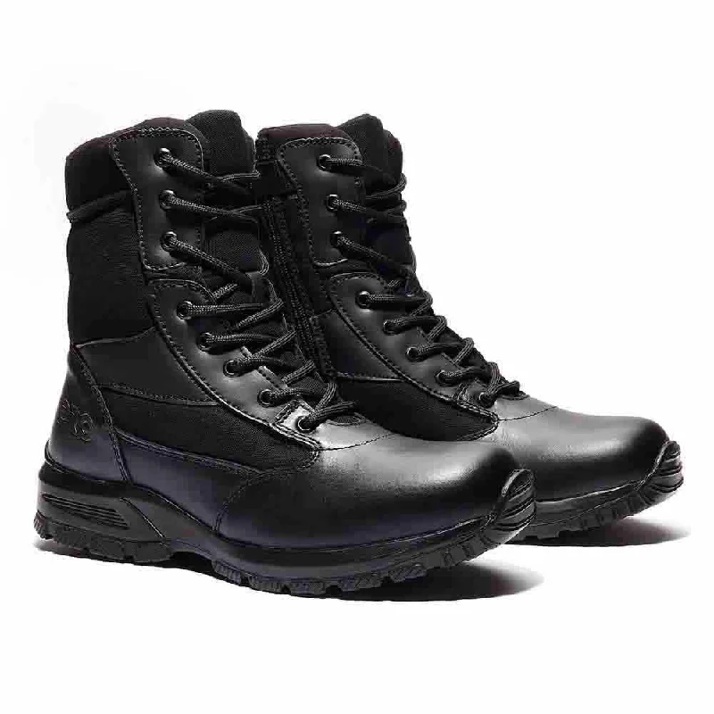 boots for trench coats-  Bonanza Pro Defender 8” Leather & Nylon Upper Men’s Tactical Boot