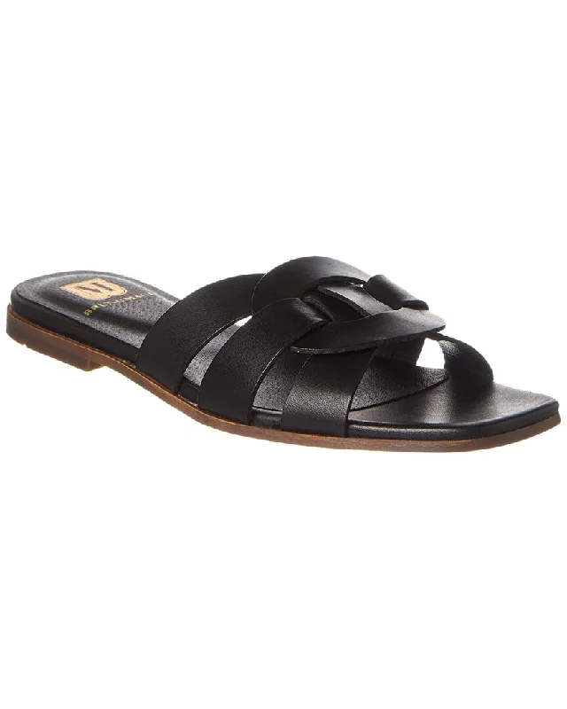 sandals with buckle accents-  Sandals with thick sole for extra comfort-M by Bruno Magli Alessia Leather Sandal