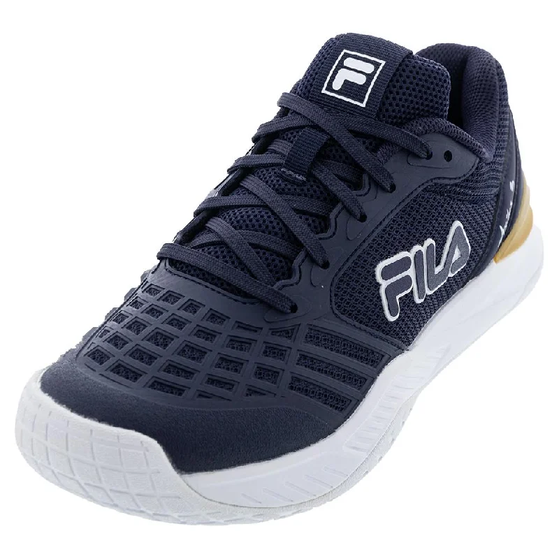 Women's Axilus 3 Tennis Shoes Navy and White