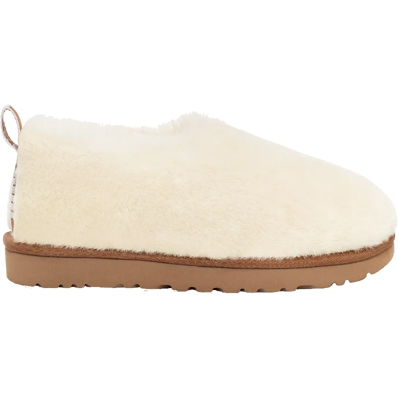 high end slippers-  slippers with a sleek, modern design-Women's UGG Classic Cozy Bootie Natural Sheepskin