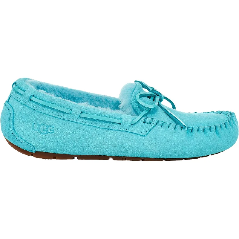 slippers for home-  slippers for everyday comfort-Women's UGG Dakota Clear Water Suede