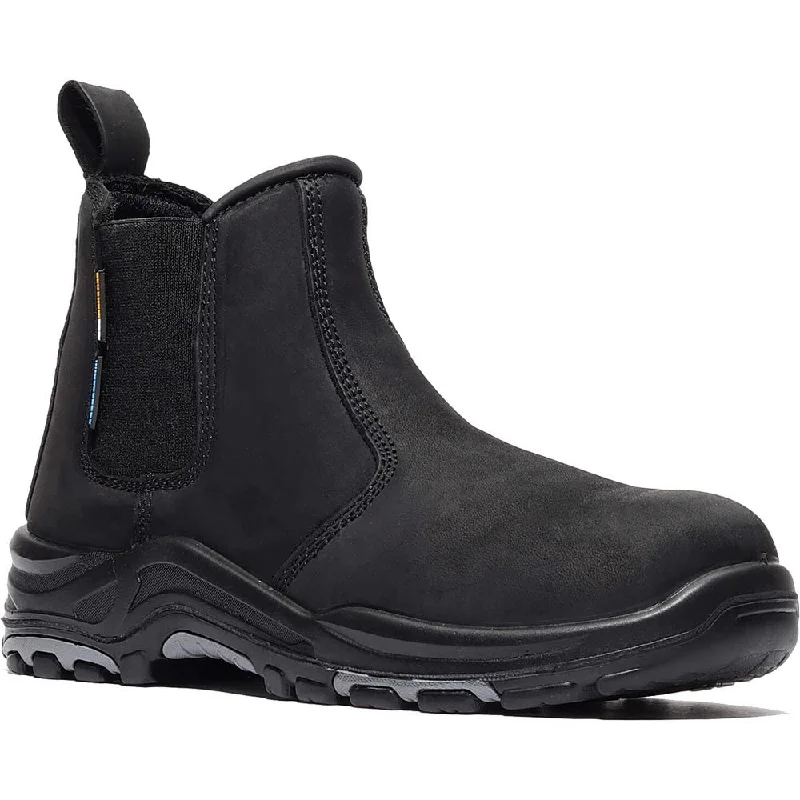 boots for jeans-  Bonanza Venture PRO 6" Black Chelsea Work Boots