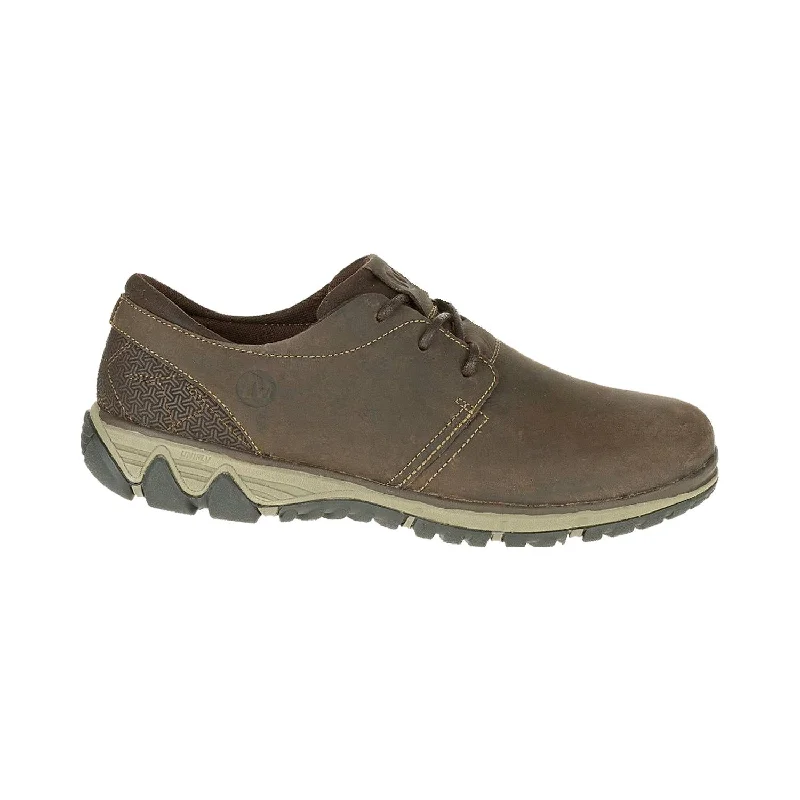 casual shoes for long-lasting wear-Casual shoes for travel adventures and expeditions-Men's Merrell All Out Blazer Lace Clay Leather