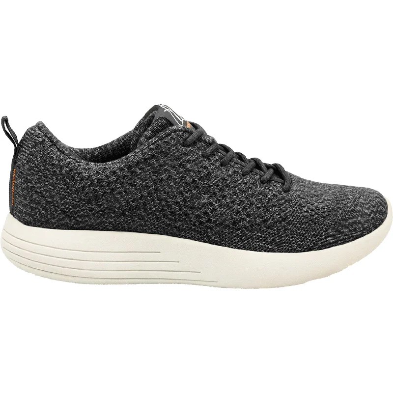 casual shoes for rubber sole-Stylish casual shoes for casual days in the city-Unisex Woolloomooloo Belmont Black Wool