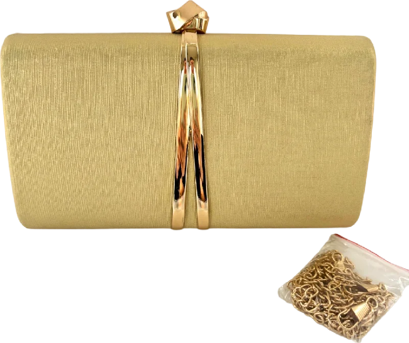 Unbranded Gold Clutch Bag