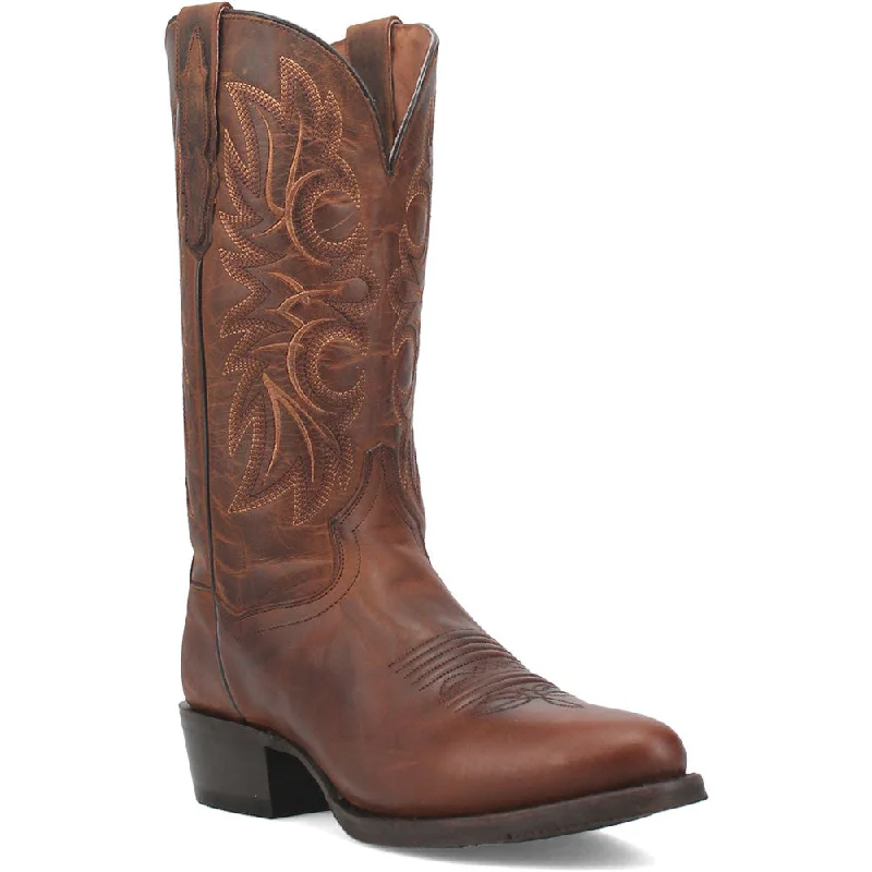 boots for self-defense-  Dan Post Cottonwood Toe Western Rust Copper Medium Boots