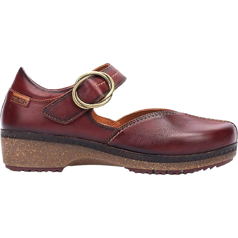 casual shoes for athletic wear-Comfortable casual shoes for walking all day-Women's Pikolinos Granada W0W-4837 Arcilla Leather