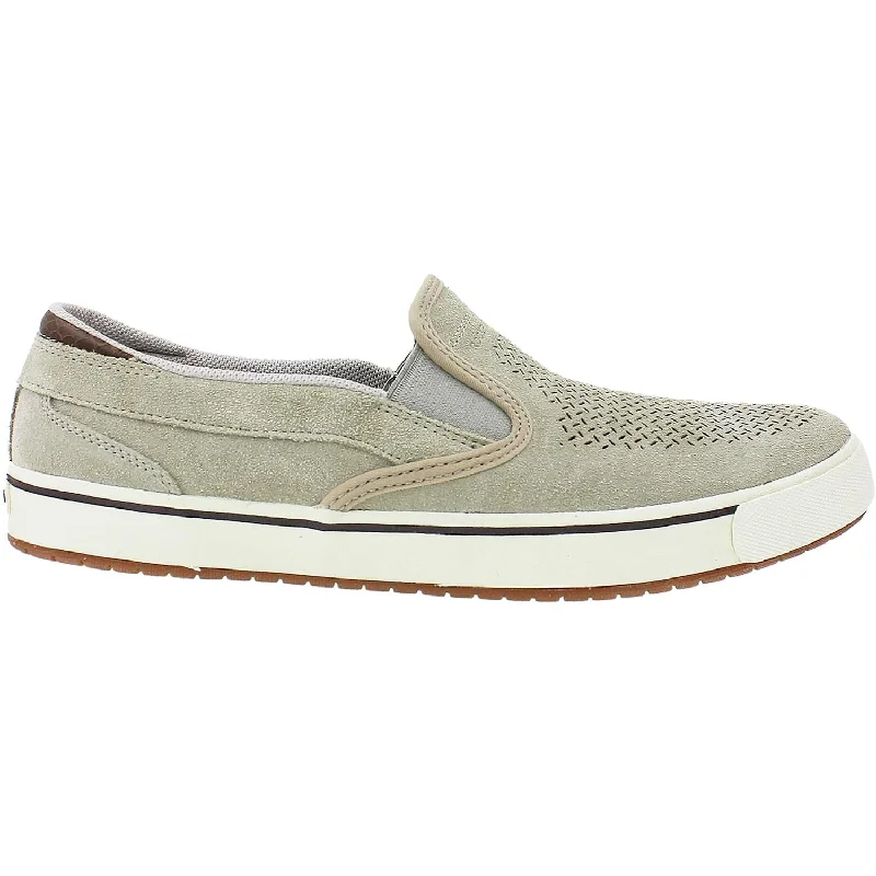 casual shoes for exercise-Comfortable casual shoes for relaxed weekends-Men's Rockport Path To Greatness Slip-On Rocksand Suede