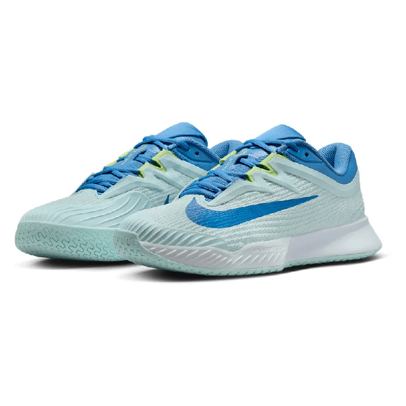 Women`s Zoom Vapor Pro 3 Tennis Shoes Glacier Blue and Star Blue