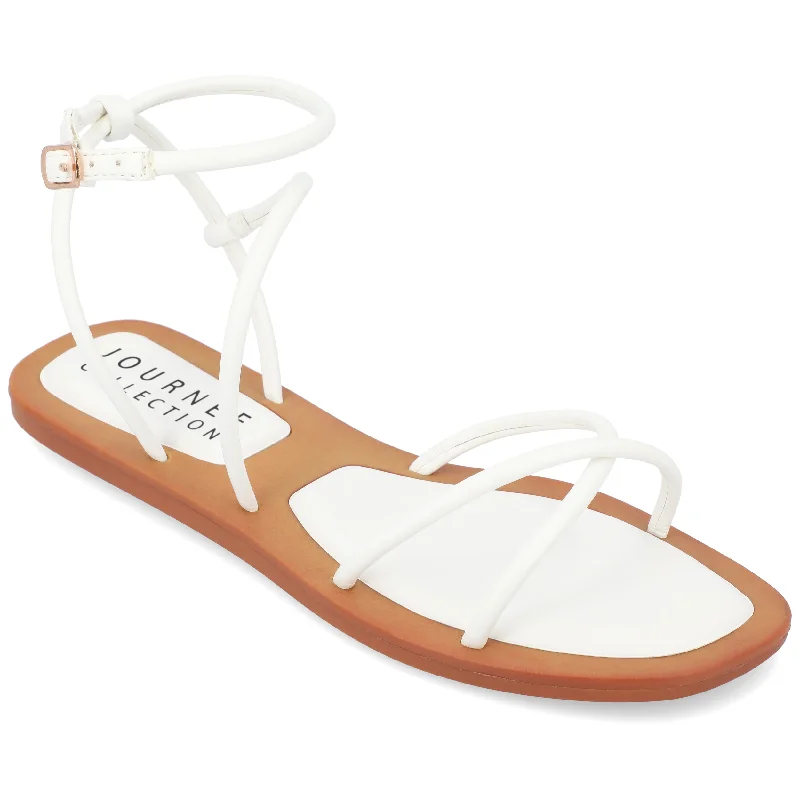 sandals with heels-  Sandals for wearing to a hot summer wedding-Journee Collection Women's Tru Comfort Foam Farron Sandals