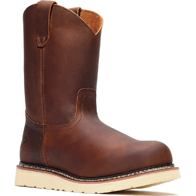 boots for casual outings-  Bonanza Frontier Classic 10" Crazy Brown Wellington Boots