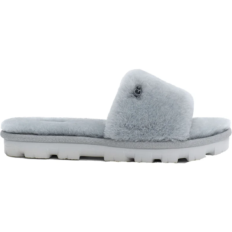 slippers for arch pain-  slippers for perfect relaxation during winter-Women's UGG Cozette Ash Fog Sheepskin