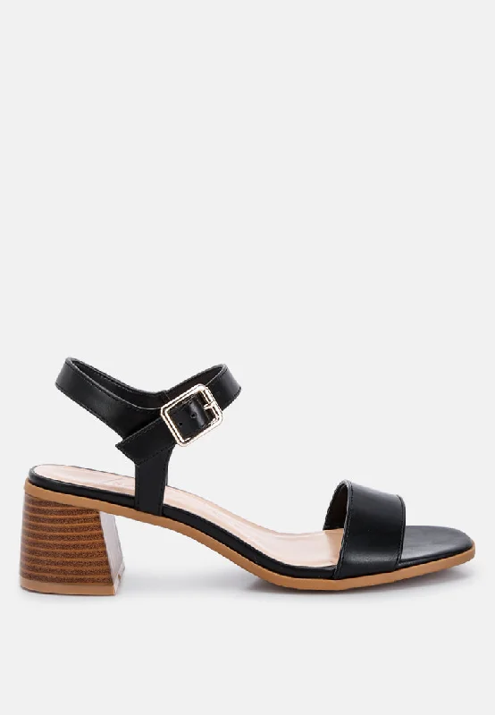 sandals for office wear-  Sandals for hot weather day trips-varya stacked heel sandals