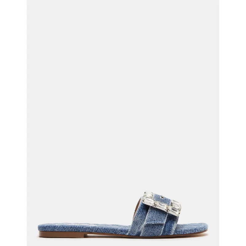 sandals with ankle support-  Comfortable sandals for fun in the sun-Marika Denim Multi