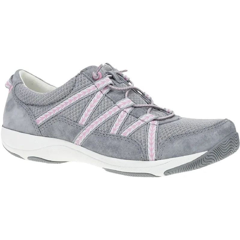 casual shoes for daily wear-Casual shoes for relaxed beach days-Women's Dansko Harlyn Grey Suede