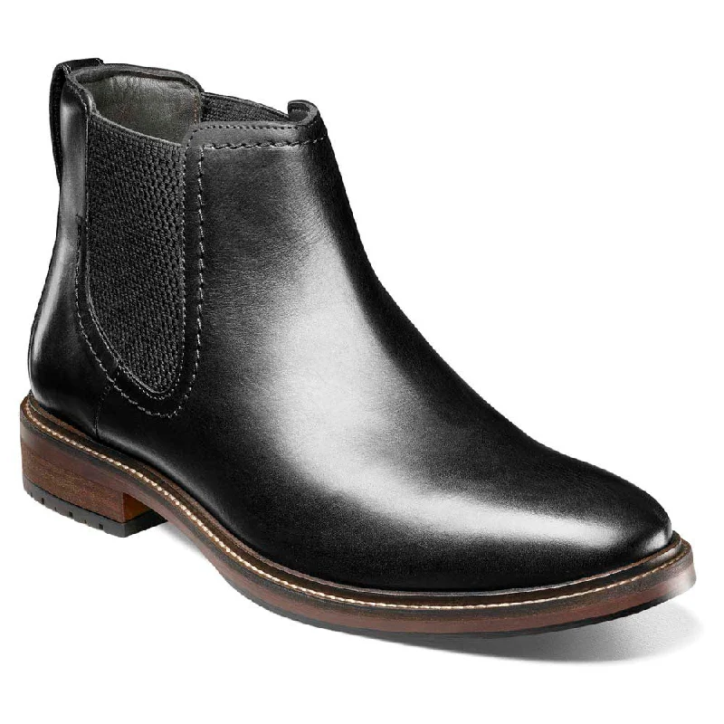 boots for weekend wear-  Florsheim Forge Plain Toe Gore Black Boots