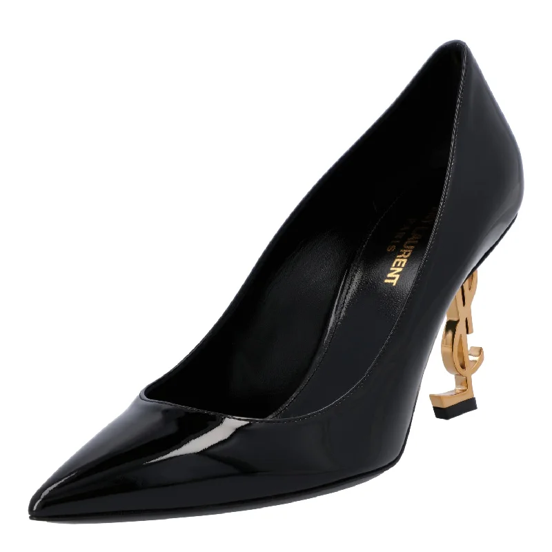 Saint Laurent Opyum Patent Leather Pumps Black