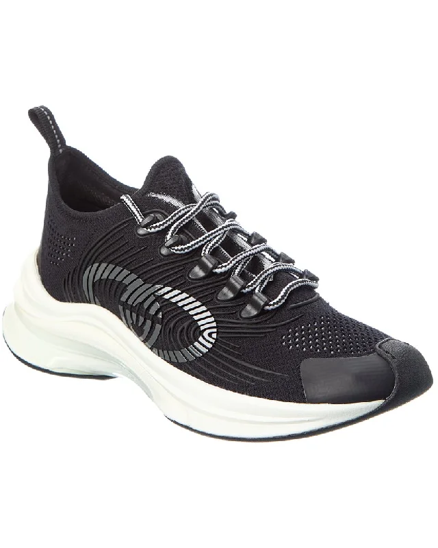 athletic shoes for quick movements-  Shoes for running in extreme weather conditions-Comfortable sandals for beach walks in the sun-Gucci Run Knit Sneaker