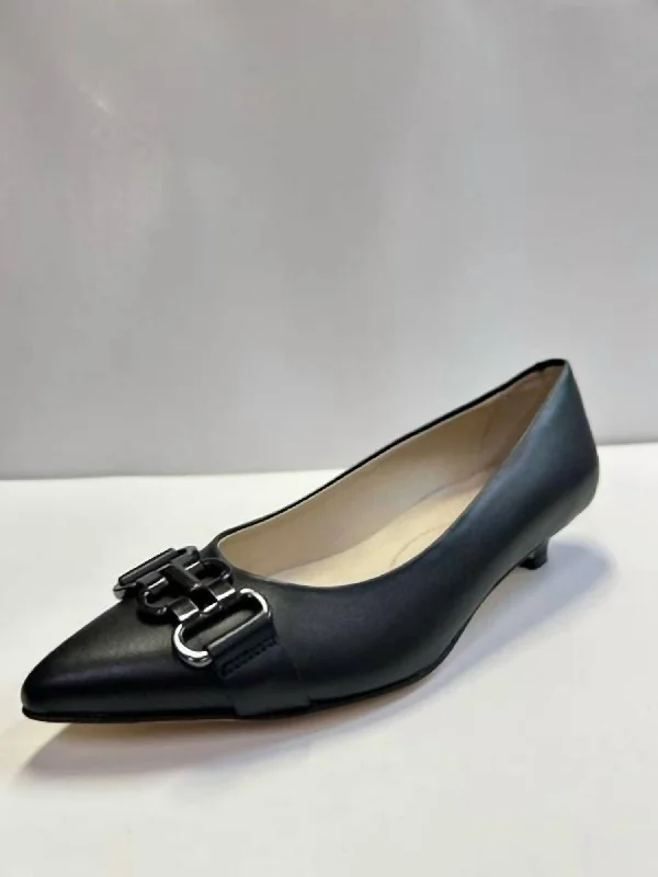 Agostina Heel Pumps In Black Diamond