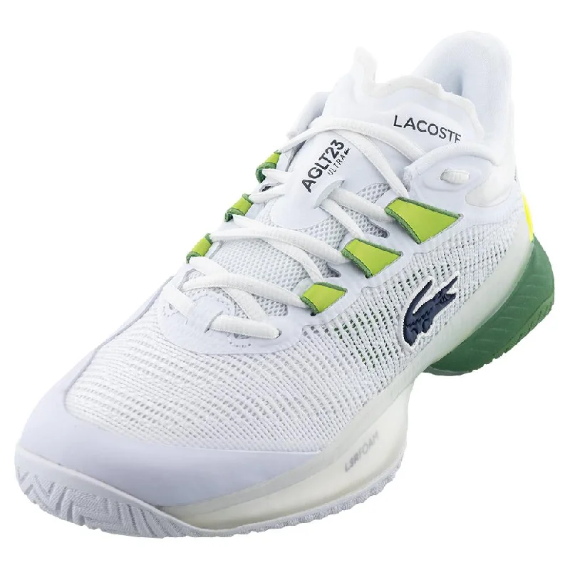 Women's AG-LT23 Ultra Tennis Shoes White and Green