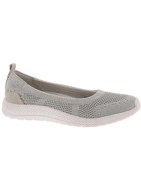 athletic shoes with excellent foot protection-  Shoes for high-endurance athletic events-Comfortable sandals for beach walks-Glitz 2 Womens Knit Slip On Walking Shoes