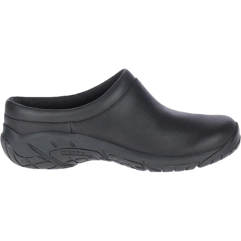 mules-&-clogs-with-soft-leather-Slip-on-casual-clogs-Women's Merrell Encore Nova 4 Black Leather