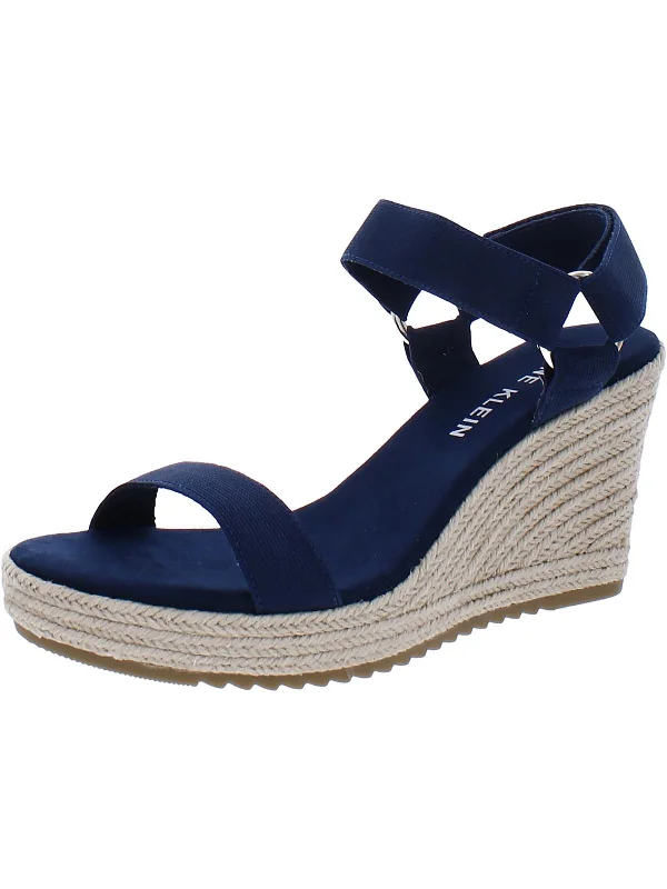 sandals for beach trips-  Sandals for walking in humid weather-Wren Womens Wedge Ankle Strap Espadrilles