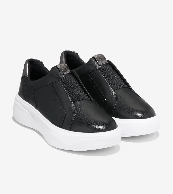 athletic shoes for all day wear-  Shoes for marathon runners with excellent foot comfort-Comfortable sandals for walking to the market-Cole Haan Grandpro Demi Slip On Sneaker