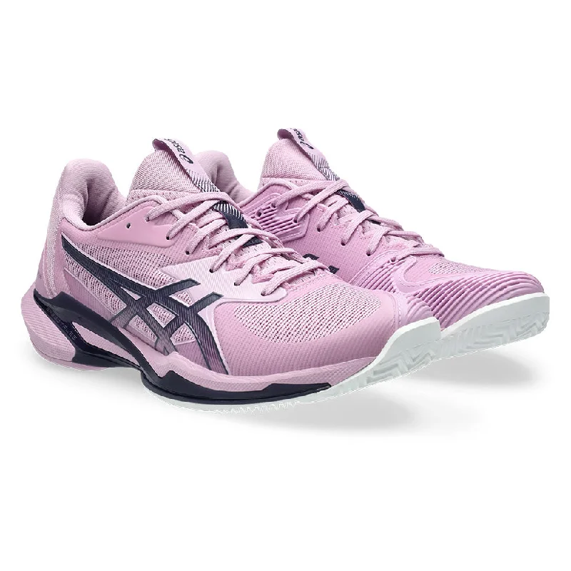 Women`s Solution Speed FF 3 Clay Tennis Shoes Light Ube and Indigo Fog