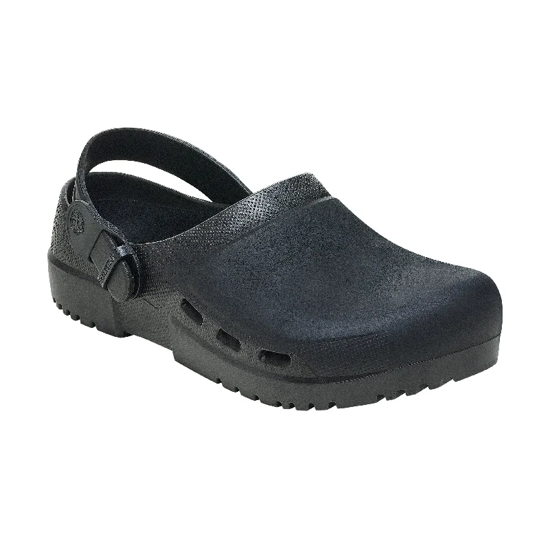 mules-&-clogs-with-premium-material-Stylish-clogs-for-spring-Birki Air 2.0 Black Polyurethane