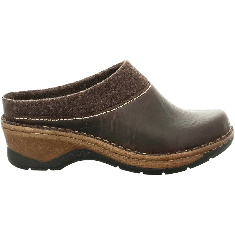 mules-&-clogs-with-flat-sole-Comfortable-heel-mules-Women's Josef Seibel Catalonia 69 Moro Leather