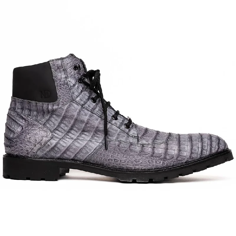 boots for long coats-  Marco Di Milano Leoni Oil Gray Boots