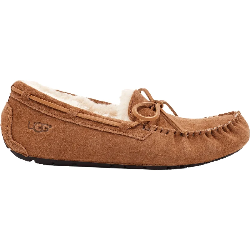 extra cushioned slippers-  slippers with stylish detailing and warmth-Men's UGG Olsen Chestnut Suede