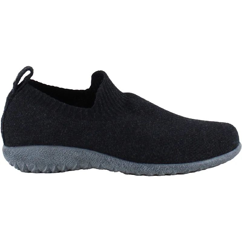 casual shoes for comfort fashion-Casual shoes for work that can double as casual wear-Women's Nuku Black/Grey Knit