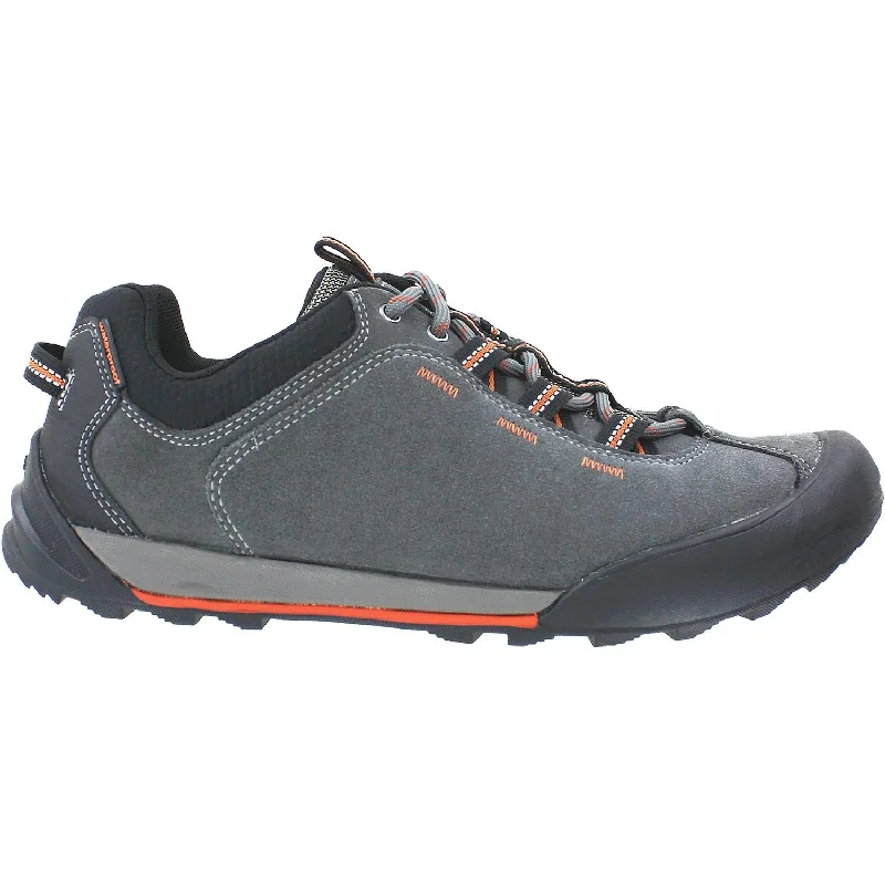 casual shoes for wedding-Casual shoes for men with bunions-Men's Clarks Outlay Peak - Waterproof Grey Suede