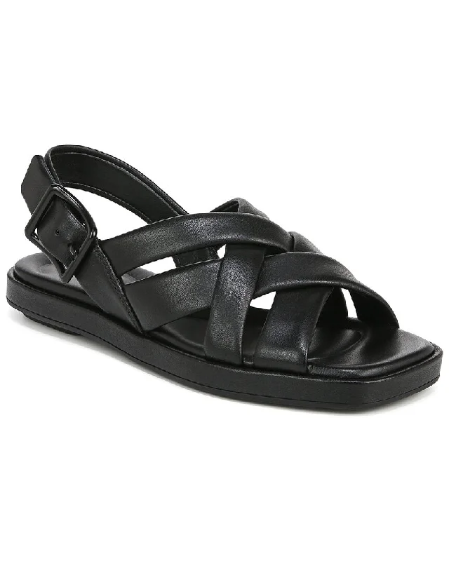 sandals for ultimate comfort-  Comfortable sandals for beachside walking-Vince Rexx-B Leather Fisherman Sandal