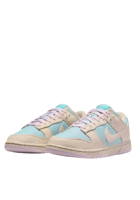 athletic shoes for women with low arches-  Shoes for competitive sprinting with lightweight construction-Comfortable sandals for long airport walks-Women's Dunk Low Heat Wave Sneakers In Multi Color/sanddrift/dusty Cactus