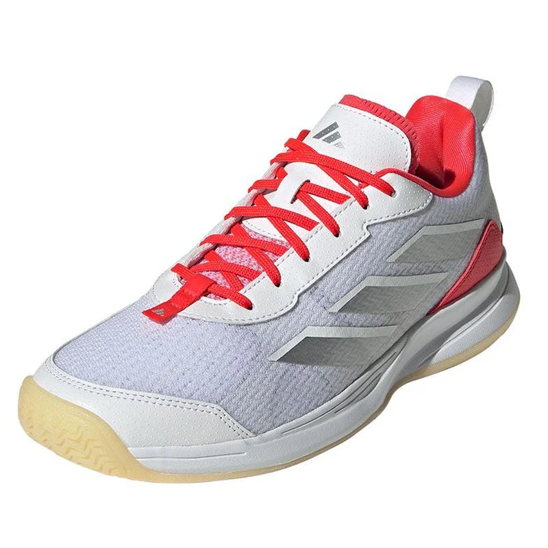 Women`s AvaFlash Tennis Shoes White and Lucid Red