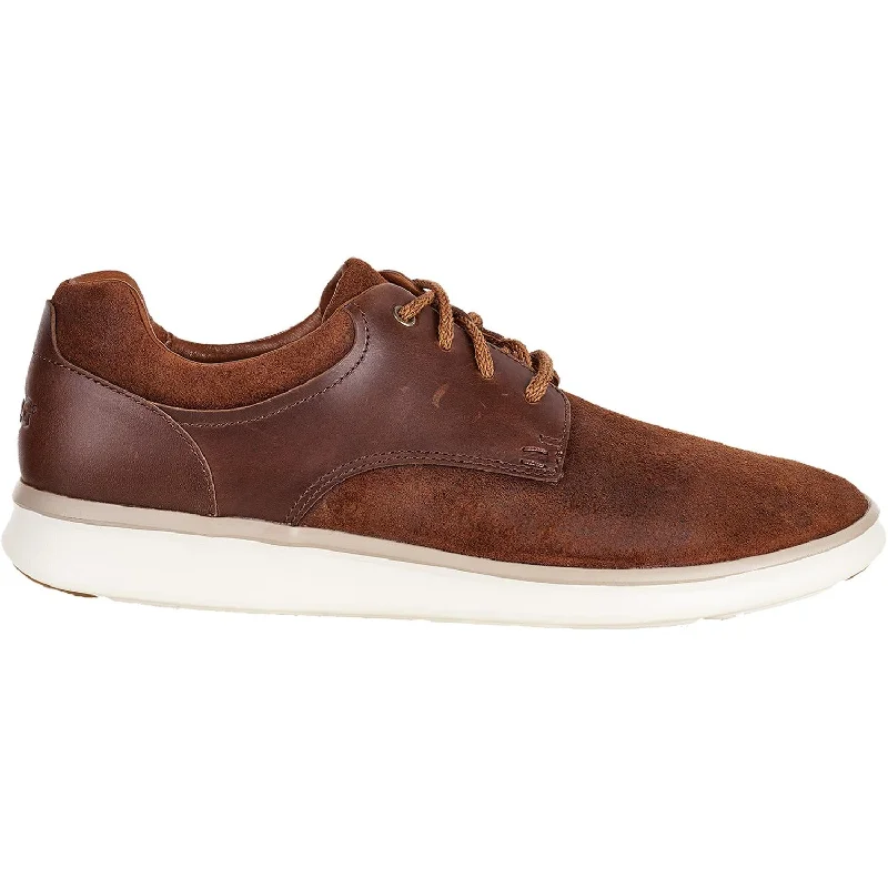 casual shoes for sporty outdoor wear-Casual shoes for busy outdoor trips-Men's UGG Hepner Chestnut Leather/Suede