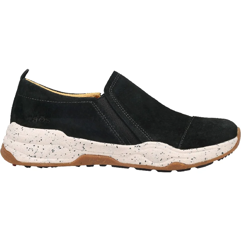 casual shoes for trendy looks-Casual shoes for walking on rough surfaces-Women's Taos Super Step In Black WR Nubuck