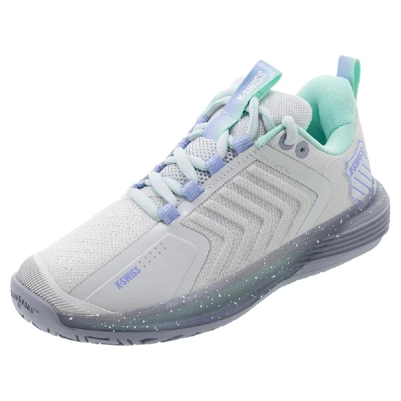 Women`s Ultrashot 3 Tennis Shoes Nimbus Cloud and Lilac Gray