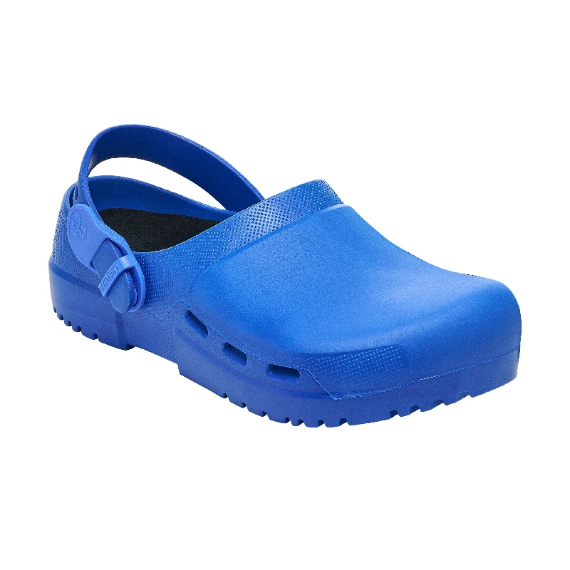 mules-&-clogs-with-retro-style-Mules-with-decorative-design-Birki Air 2.0 Ultra Blue Polyurethane