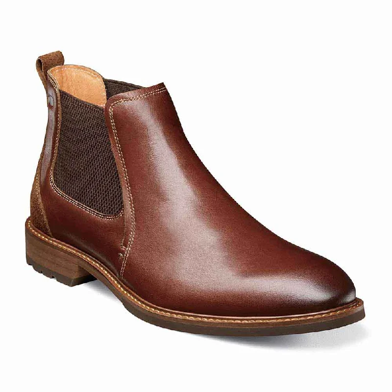 boots for sweaters-  Florsheim Lodge Chestnut Gore Boots