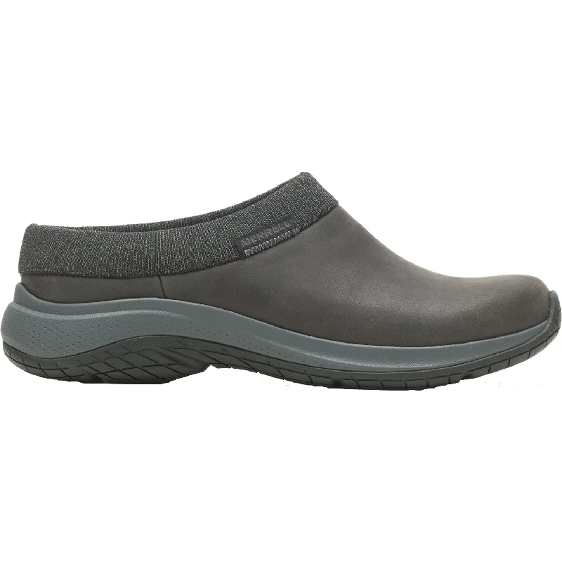 mules-&-clogs-for-standing-all-day-Clogs-with-arch-support-Women's Merrell Encore Nova 5 Black Leather