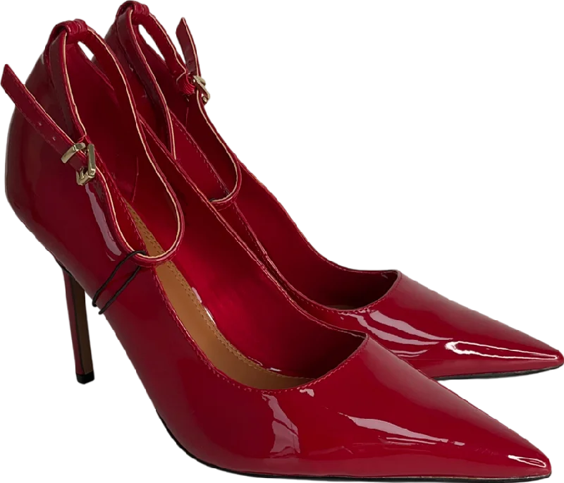 River Island Red Pointed Heels UK 7 EU 41 👞