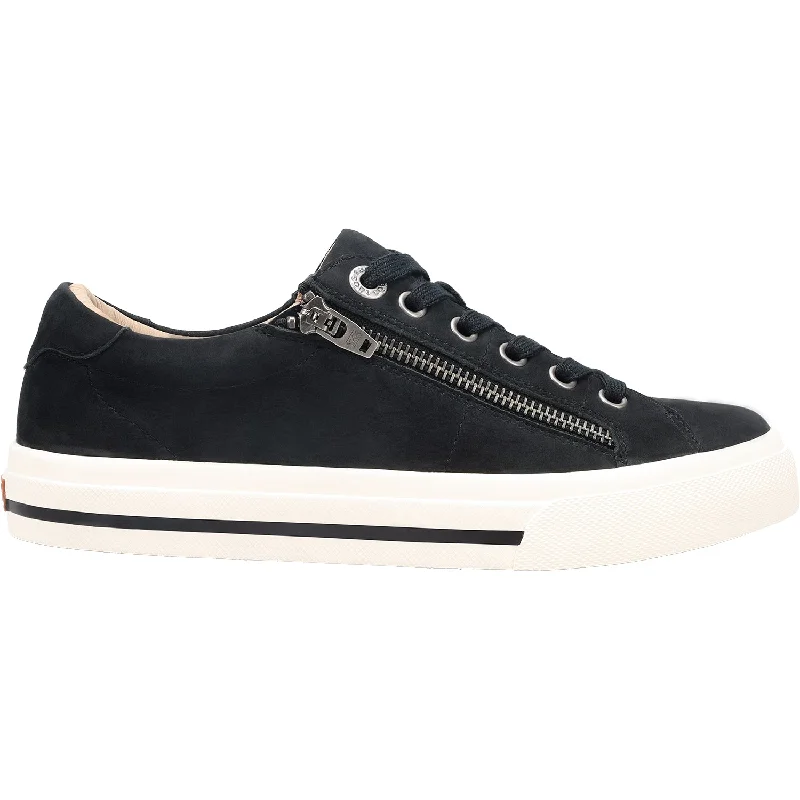 casual shoes for bunions-Stylish casual shoes for work meetings-Women's Taos Z Soul Lux Black Nubuck