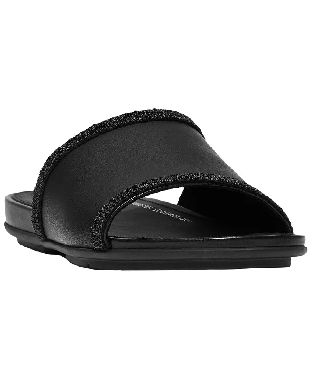 sandals for dress-  Sandals for outdoor day trips in the heat-FitFlop Gracie Leather Sandal