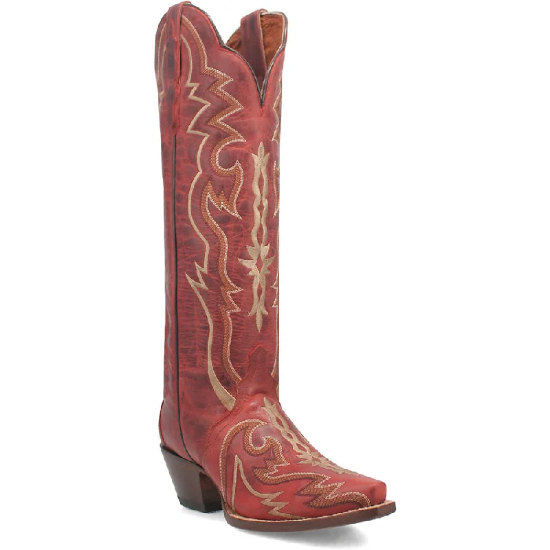 boots for warehouse workers-  Dan Post Women's Tall Wine Western Triad Silvie Boots