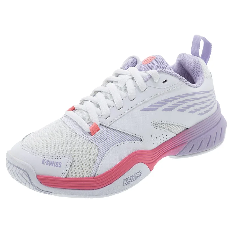 Women`s SpeedEx Tennis Shoes White and Orchid Petal